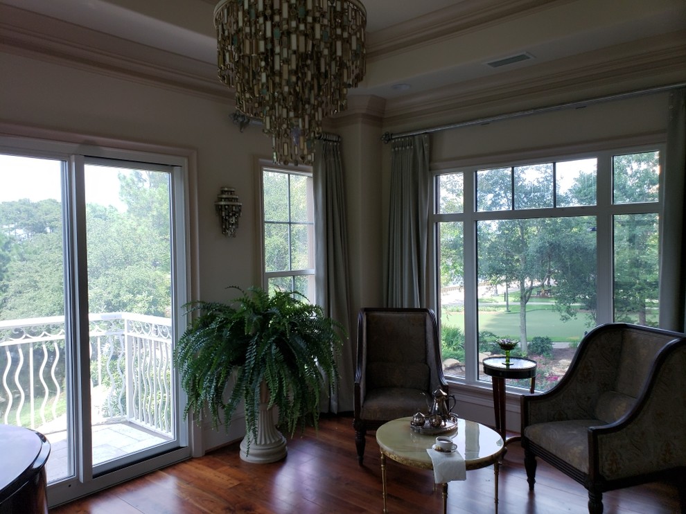 Example of a classic sunroom design in Other