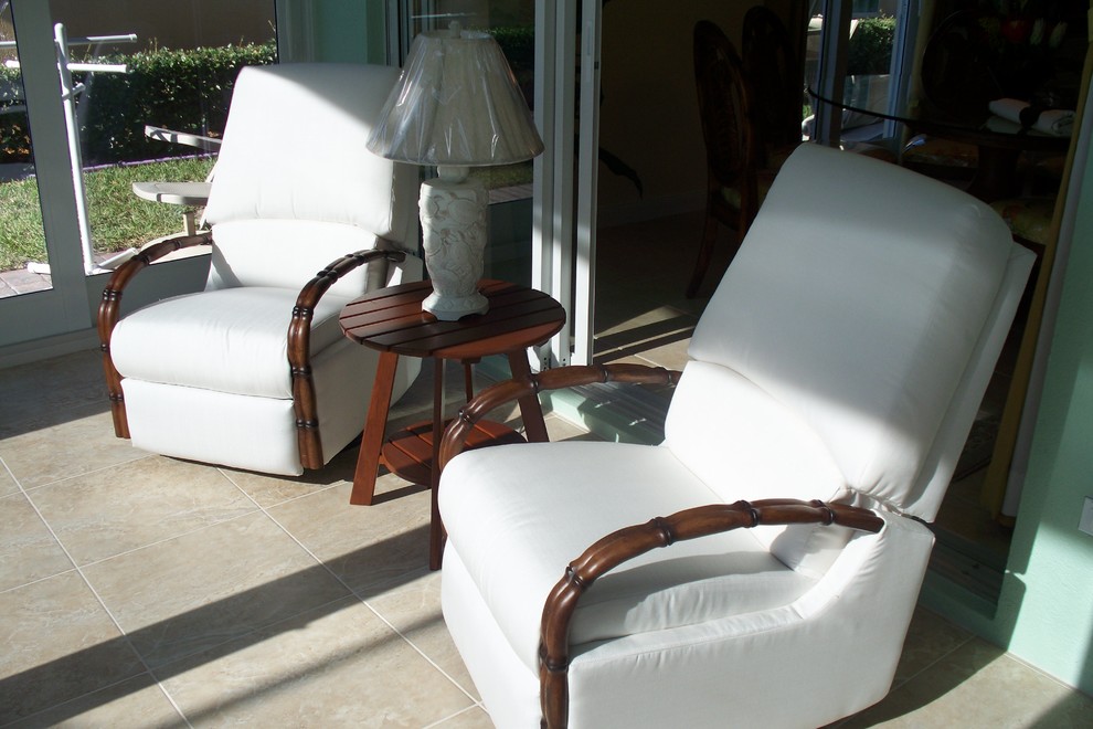 RECLINERS Tropical Sunroom Miami by Sunshine Furniture Houzz