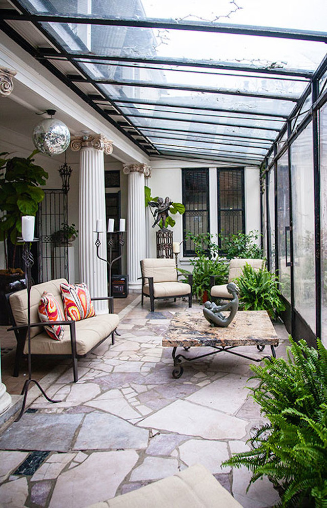 Inspiration for a bohemian conservatory in Other.