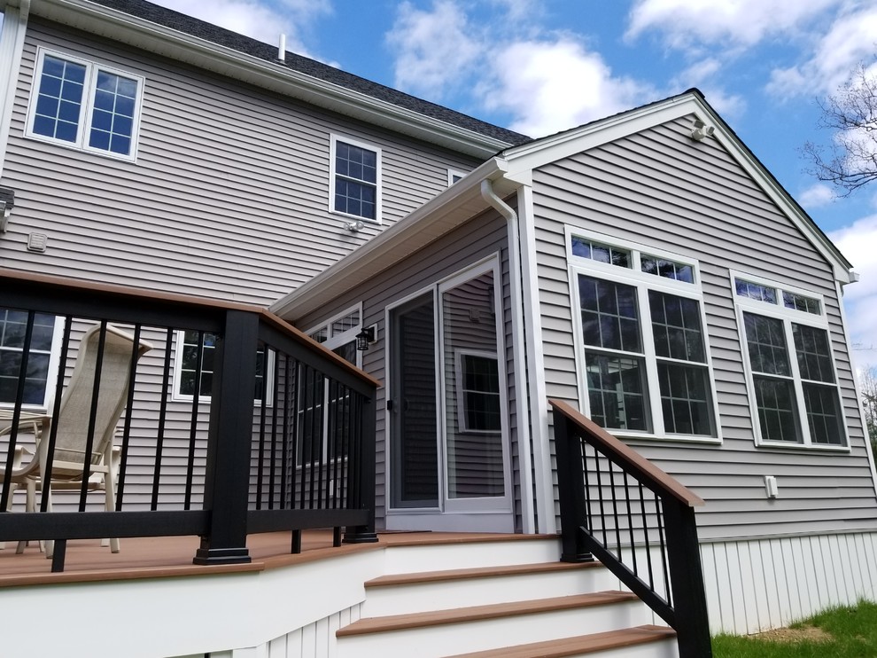 Rochester, MA Sunroom and Deck Addition Sunroom Boston by Care