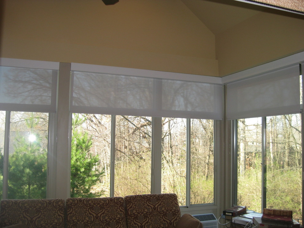 Roller Shades Sunroom Louisville by Louisville Blinds & Drapery