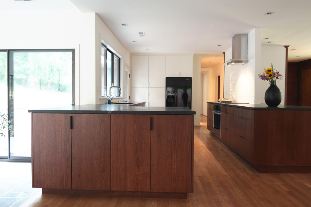 This is an example of a large contemporary kitchen in Other.