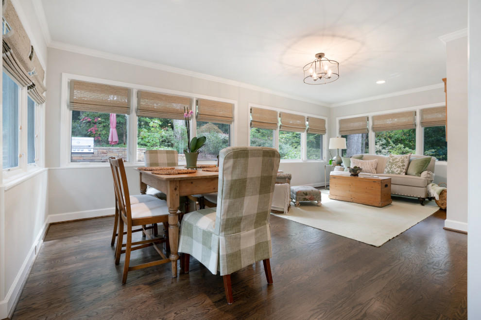 Sandy Springs Interior Remodel French Country Sunroom Atlanta