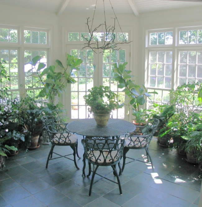 This is an example of a traditional conservatory in Nashville.