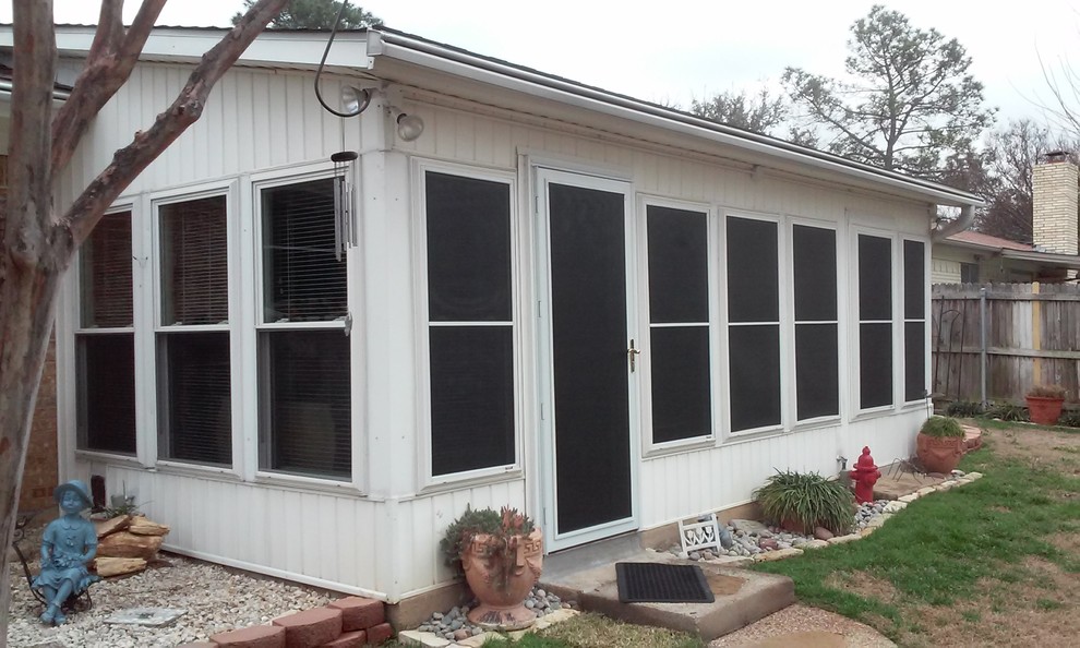 Solar Screens in DFW Area Traditional Sunroom Dallas by Affordable Screen Company Houzz