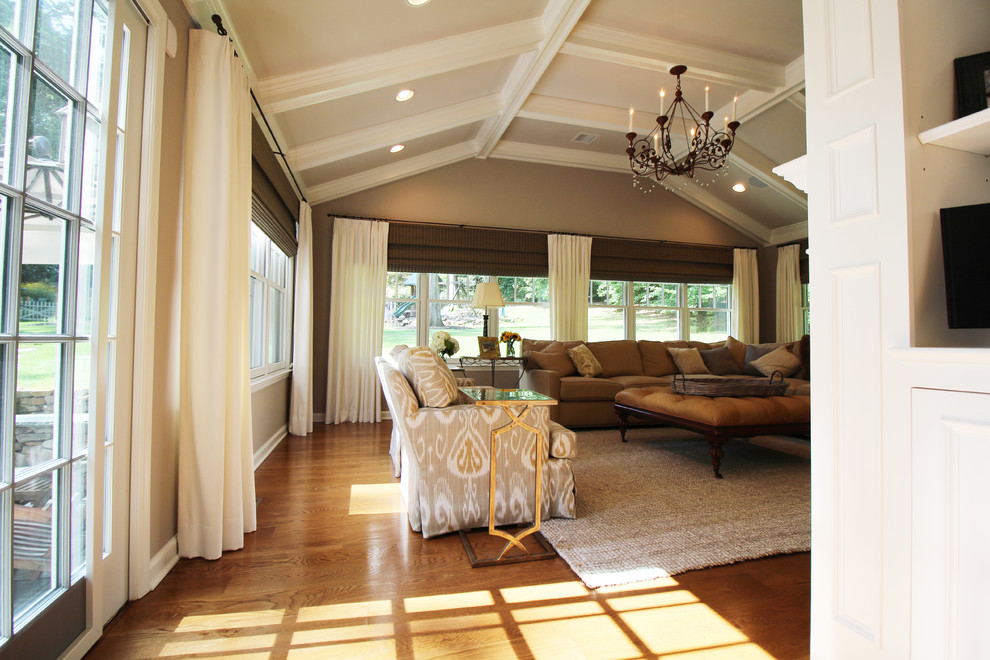 Sunrise Drive Sun-room Addition, Master Suite and Front Elevation ...