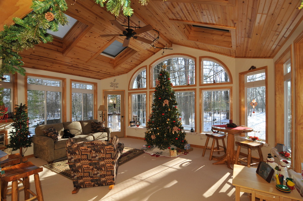 Sunrooms Rustic Sunroom Other by Deshano Companies, Inc. Houzz