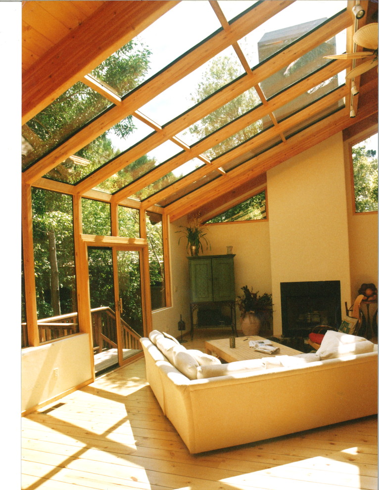 This is an example of a contemporary conservatory in Other.