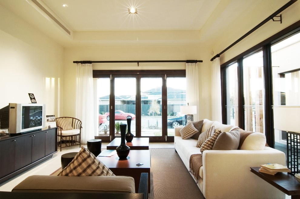Photo of a modern conservatory in Gold Coast - Tweed.