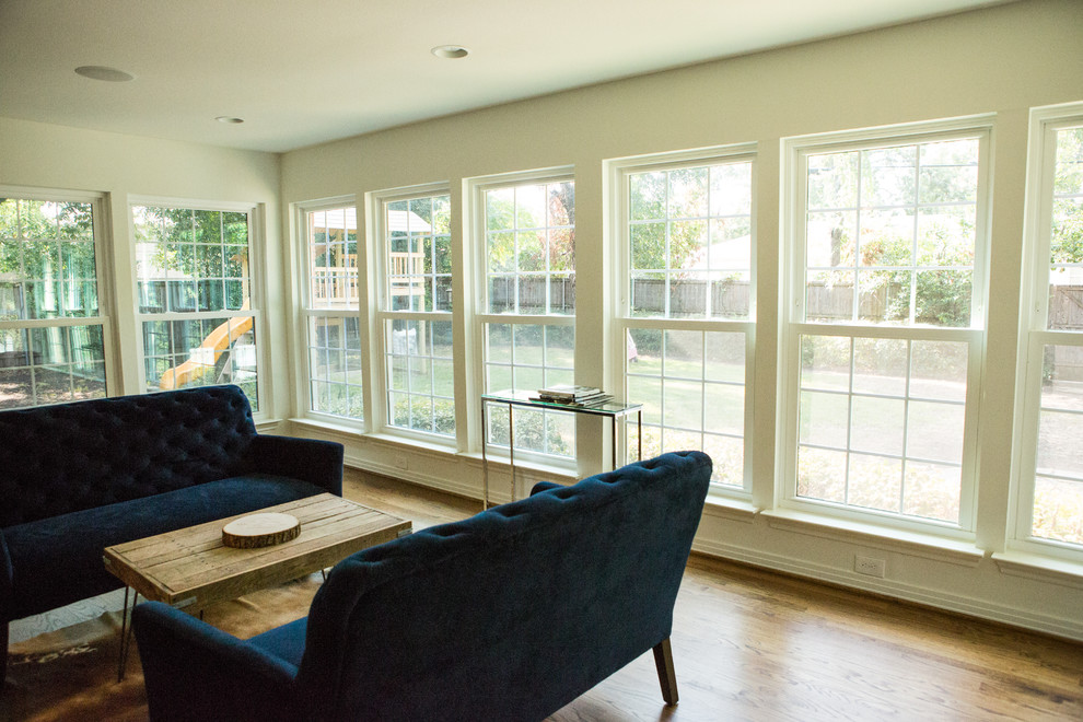 University Park Second Story Addition Traditional Sunroom Dallas