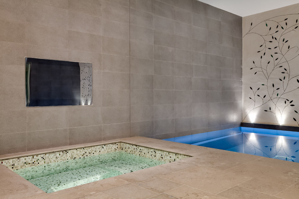 Bayswater Contemporary Pool by Tessuto Interiors Houzz