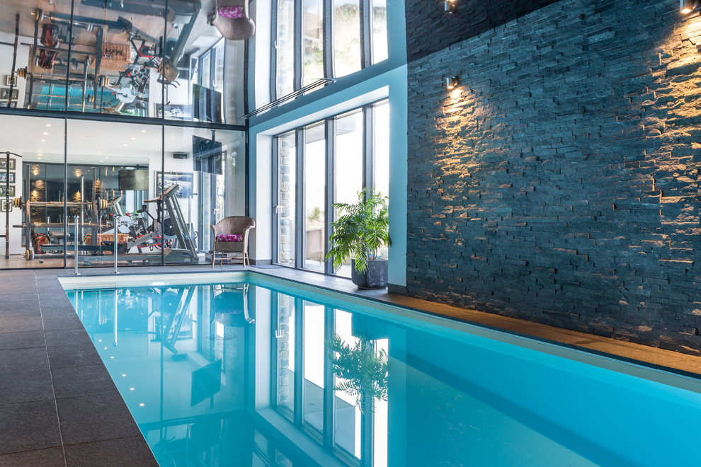 Pool - contemporary pool idea in Devon