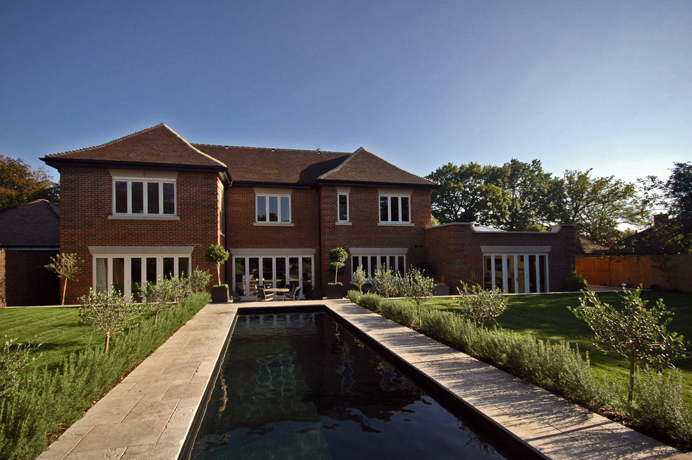 Grove House Traditional Pool Buckinghamshire by Zodiac Design Houzz