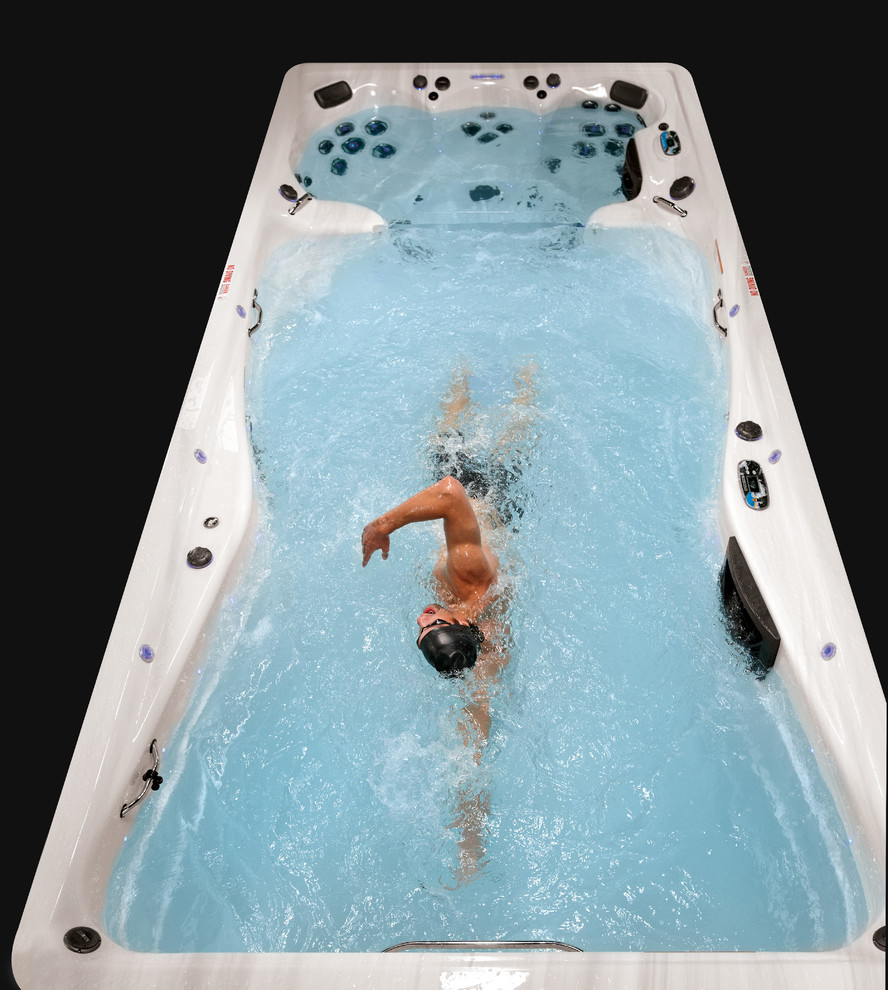 Michael Phelps Swim Spa Modern Pools & Hot Tubs London by Aegean Spas Houzz