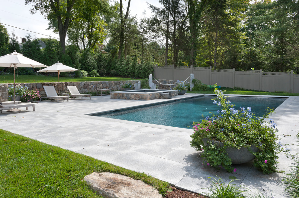 Nantucket Shingle Style Beachside Home Pool - Transitional - Pool - New ...