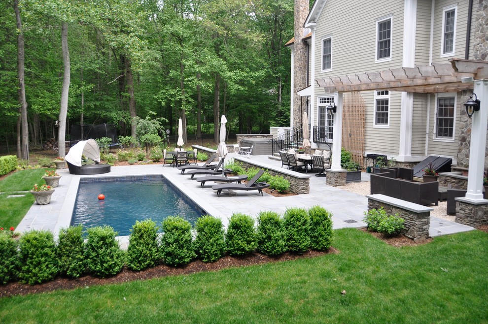 NEW CANAAN POOL PARADISE Traditional Pool New York by LandForm Partners Houzz