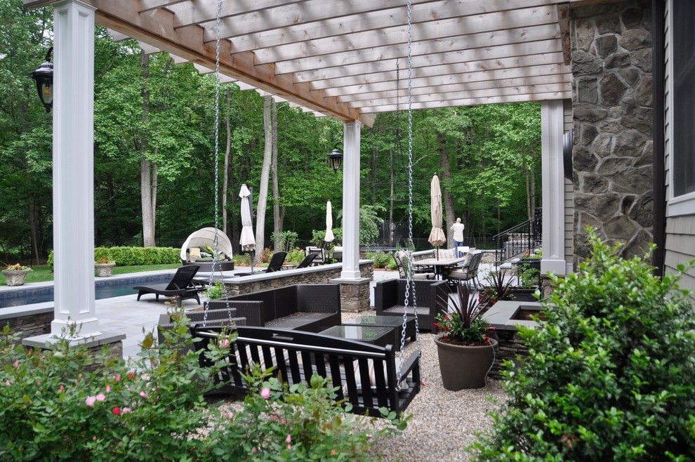 NEW CANAAN POOL PARADISE Traditional Pool New York by LandForm Partners Houzz