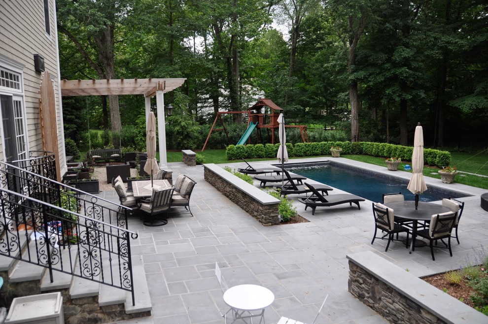 NEW CANAAN POOL PARADISE Traditional Pool New York by LandForm Partners Houzz