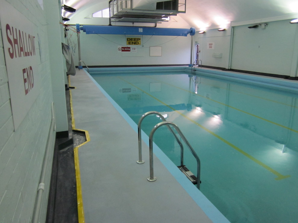 POLYUREA AND POLYASPARTIC COATINGS FOR HUDDERSFIELD SWIMMING POOL REFURBISHMENT Modern Pool