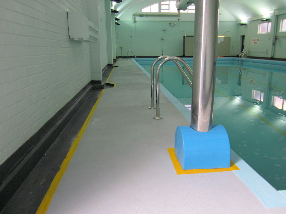 POLYUREA AND POLYASPARTIC COATINGS FOR HUDDERSFIELD SWIMMING POOL REFURBISHMENT Modern Pool
