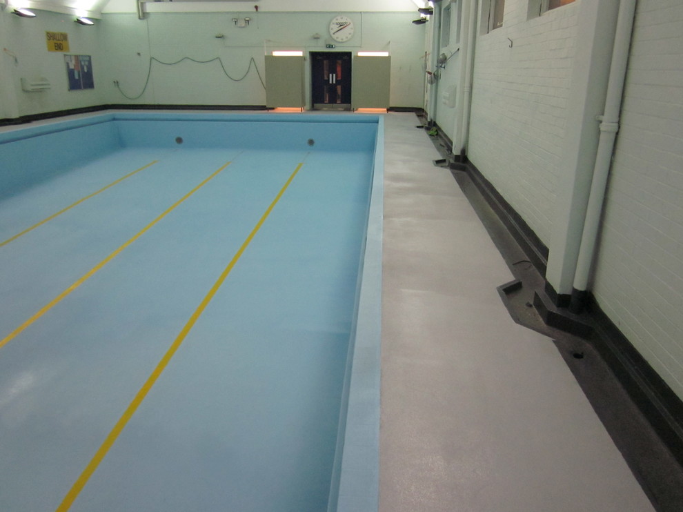 POLYUREA AND POLYASPARTIC COATINGS FOR HUDDERSFIELD SWIMMING POOL REFURBISHMENT Modern Pool