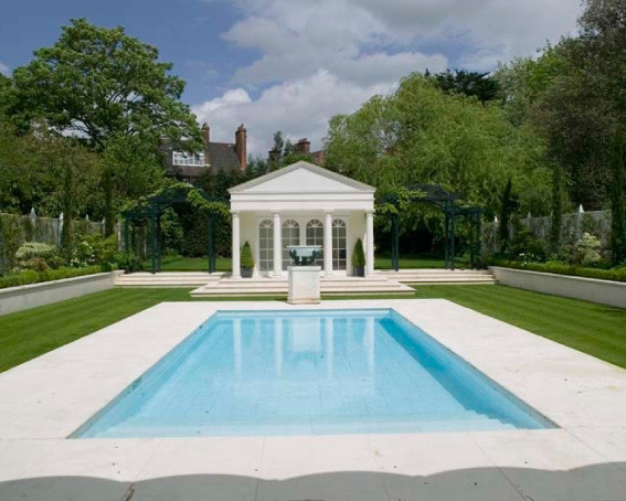 Elegant pool photo in London