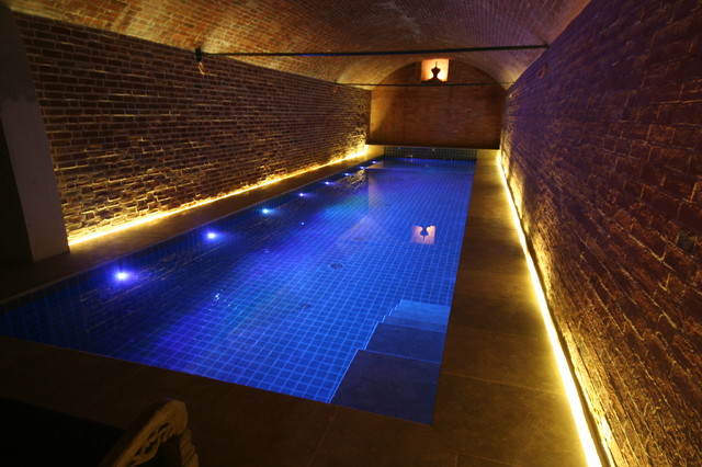 Underground swimming store pool