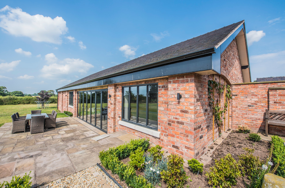 Swimming Pool Conversion Farmhouse Pool Cheshire by Haus Glass