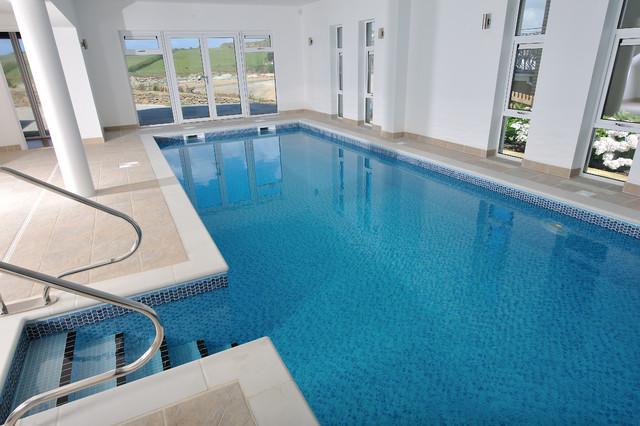 The Sea House, Porth, Cornwall UK - Contemporary - Swimming Pool & Hot ...