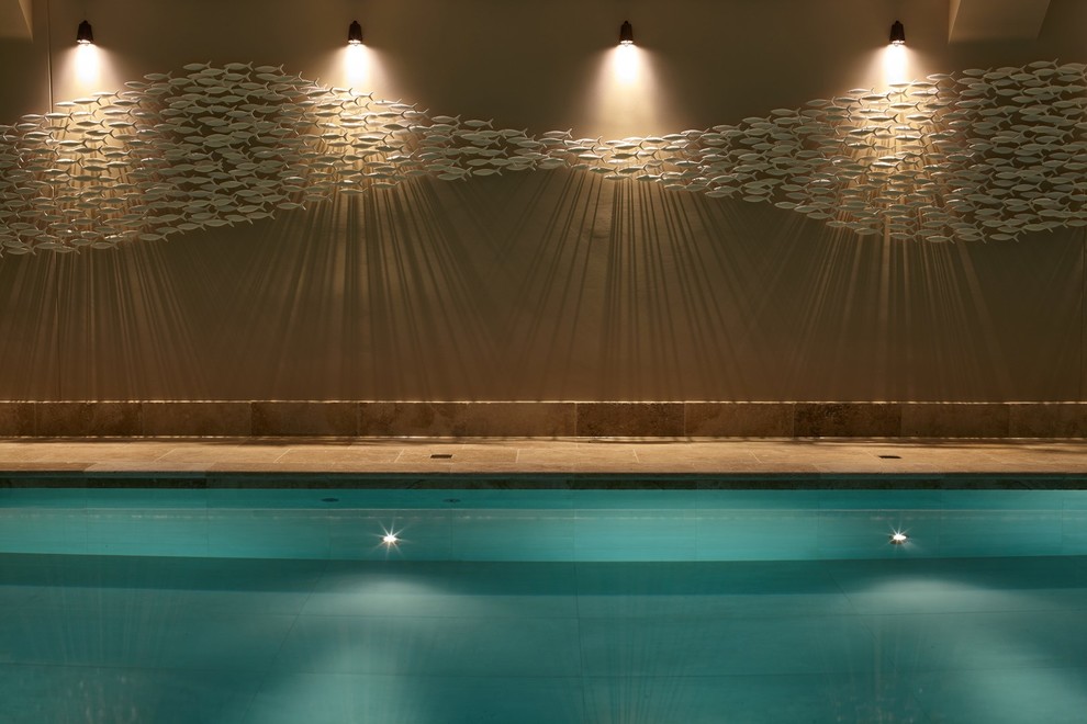Foto di una piscina contemporanea