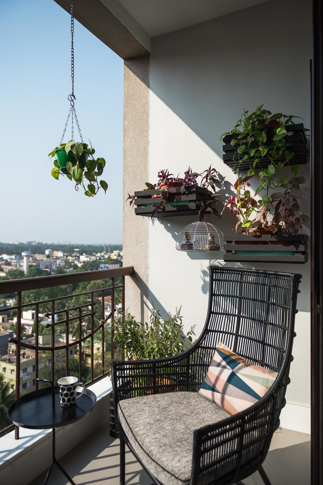 balcony - Contemporary - Balcony - Mumbai - by loc design house | Houzz