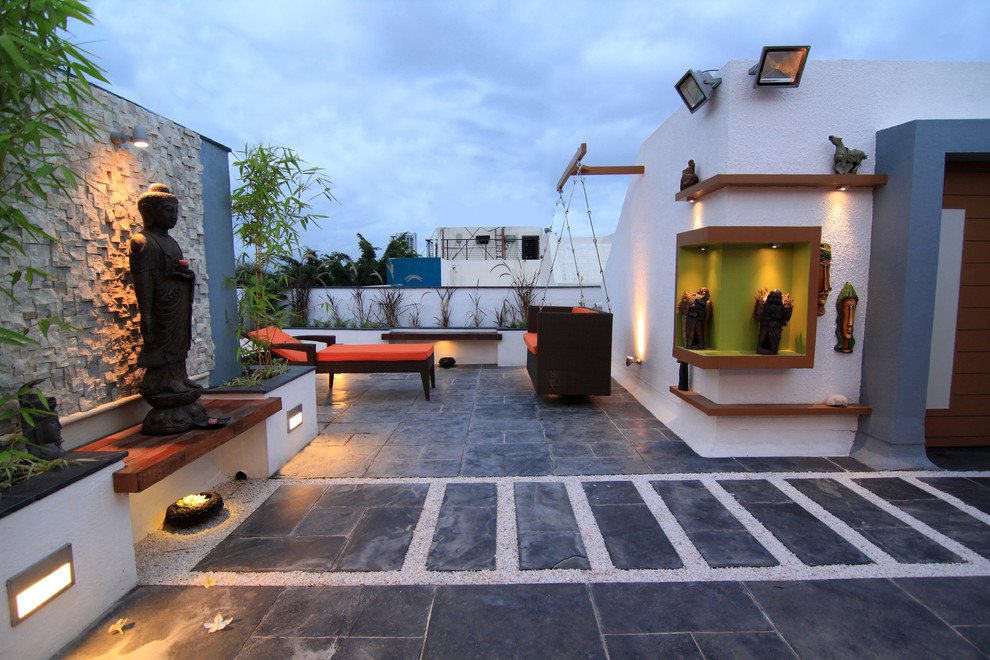 The Urban Terrace - Modern - Deck - Pune - by Alok Kothari Architects