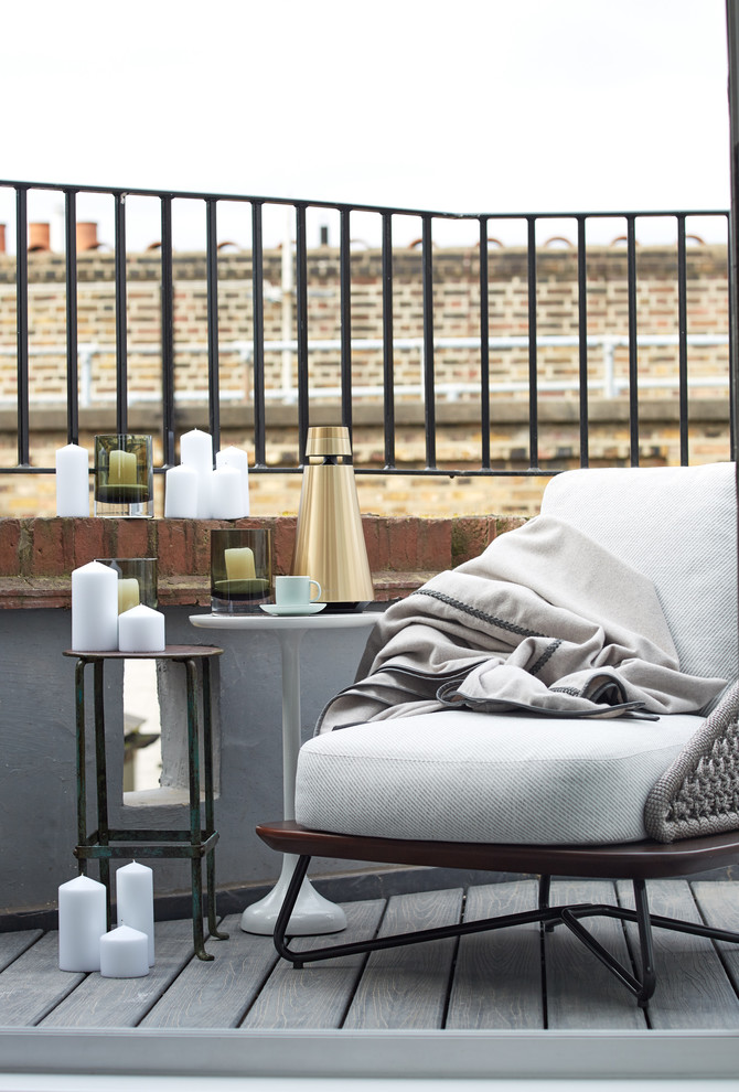 Design ideas for an eclectic terrace in London.