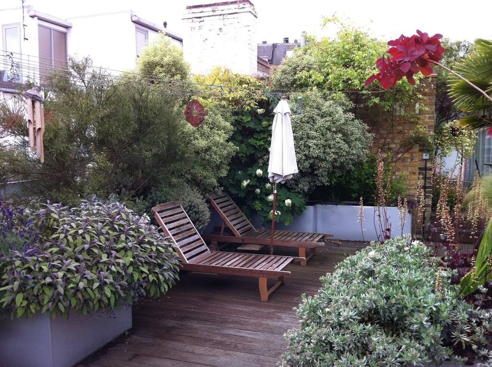 Traditional terrace in London.