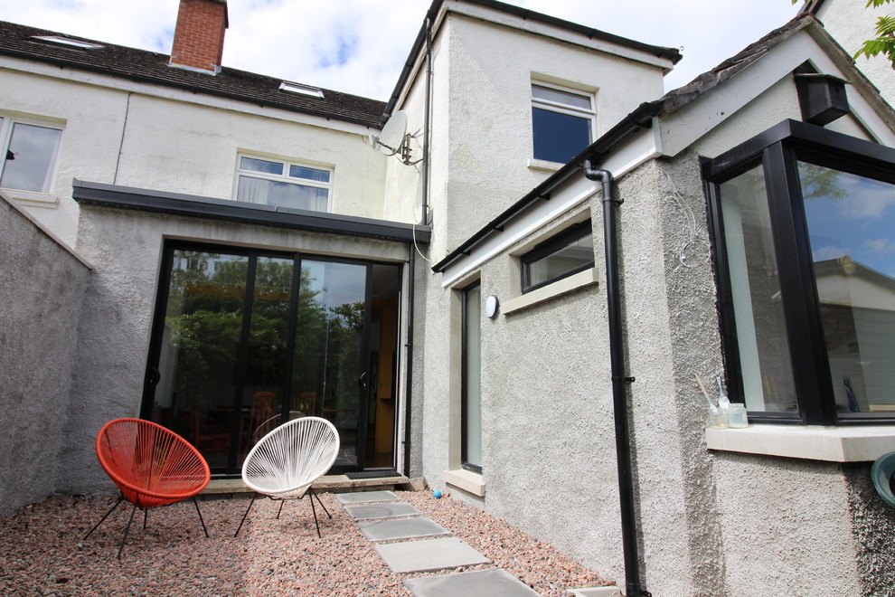 This is an example of a contemporary terrace in Belfast.