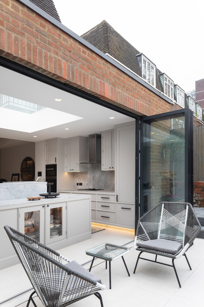 This is an example of a terrace in London.