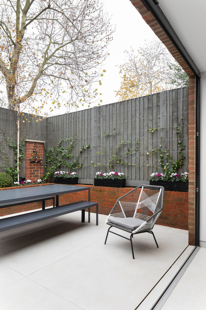 Inspiration for a terrace in London.