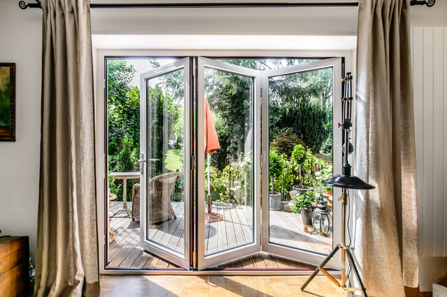 Hochwertige Fenster in einem Wohnhaus - Terrasse - München - von Kamm  Fenster & Türen | Houzz