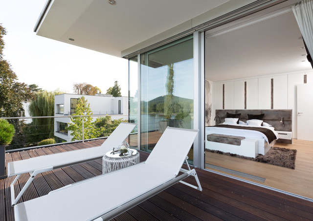 Relounge Wohnhaus am Rhein Bonn - Modern - Terrasse - Köln - von