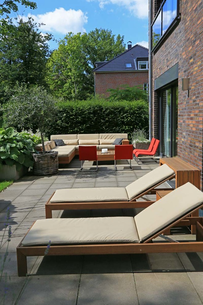 Moderne Terrasse in Hamburg