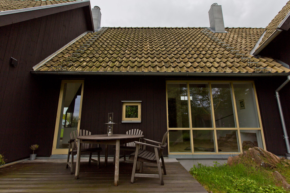 Exempel på en skandinavisk terrass