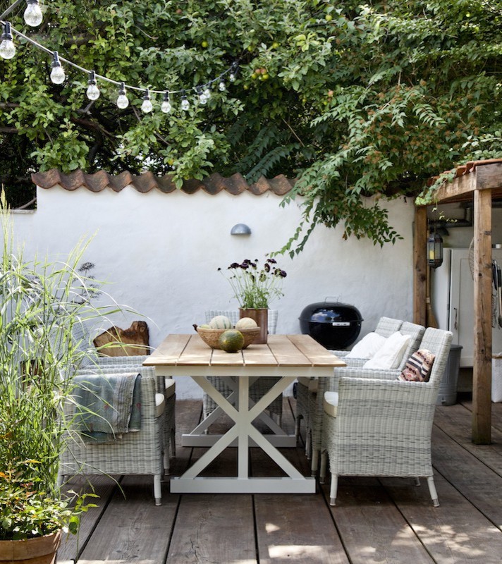 Design ideas for a scandi terrace in Wiltshire.