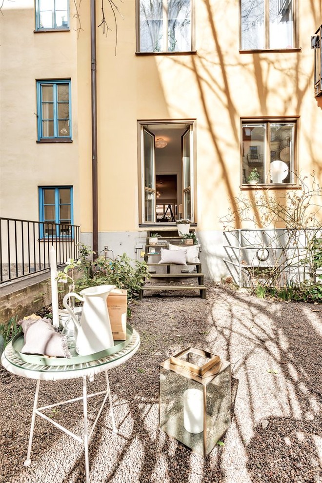 Photo of a scandi patio in Stockholm.