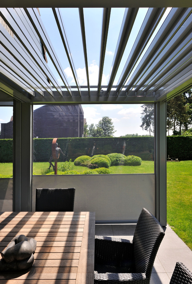 Moderner Patio in Lille