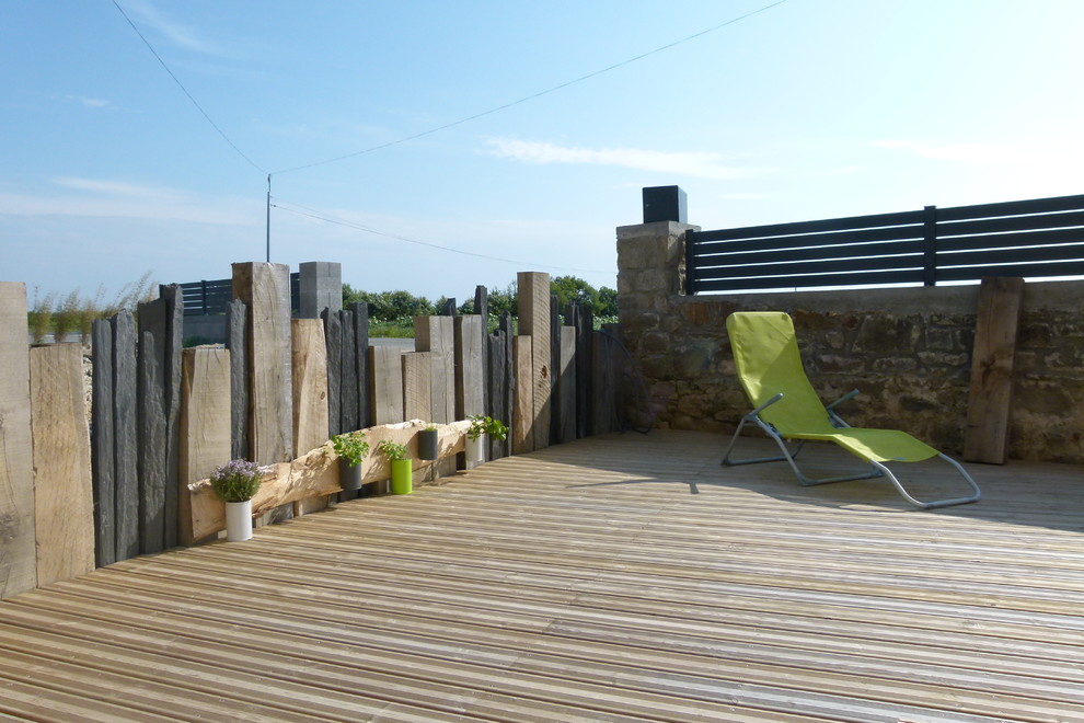 Transitional deck photo in Brest