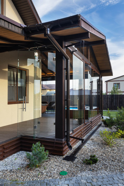 Остекленная терраса ЕЩЕ НЕМНОГО ЛЕТА - Современный - Застекленная ...