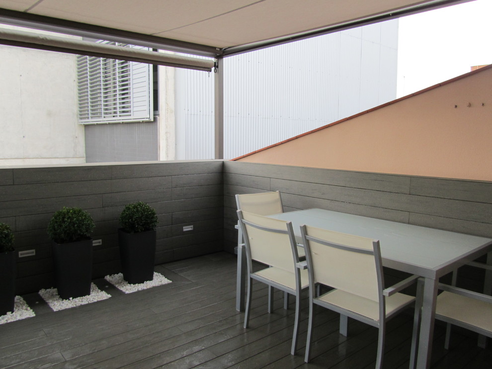 Idee per una terrazza minimalista
