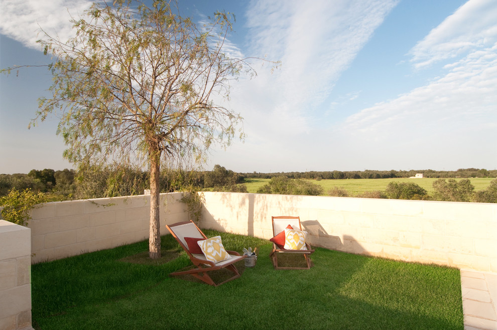 Ispirazione per una terrazza mediterranea