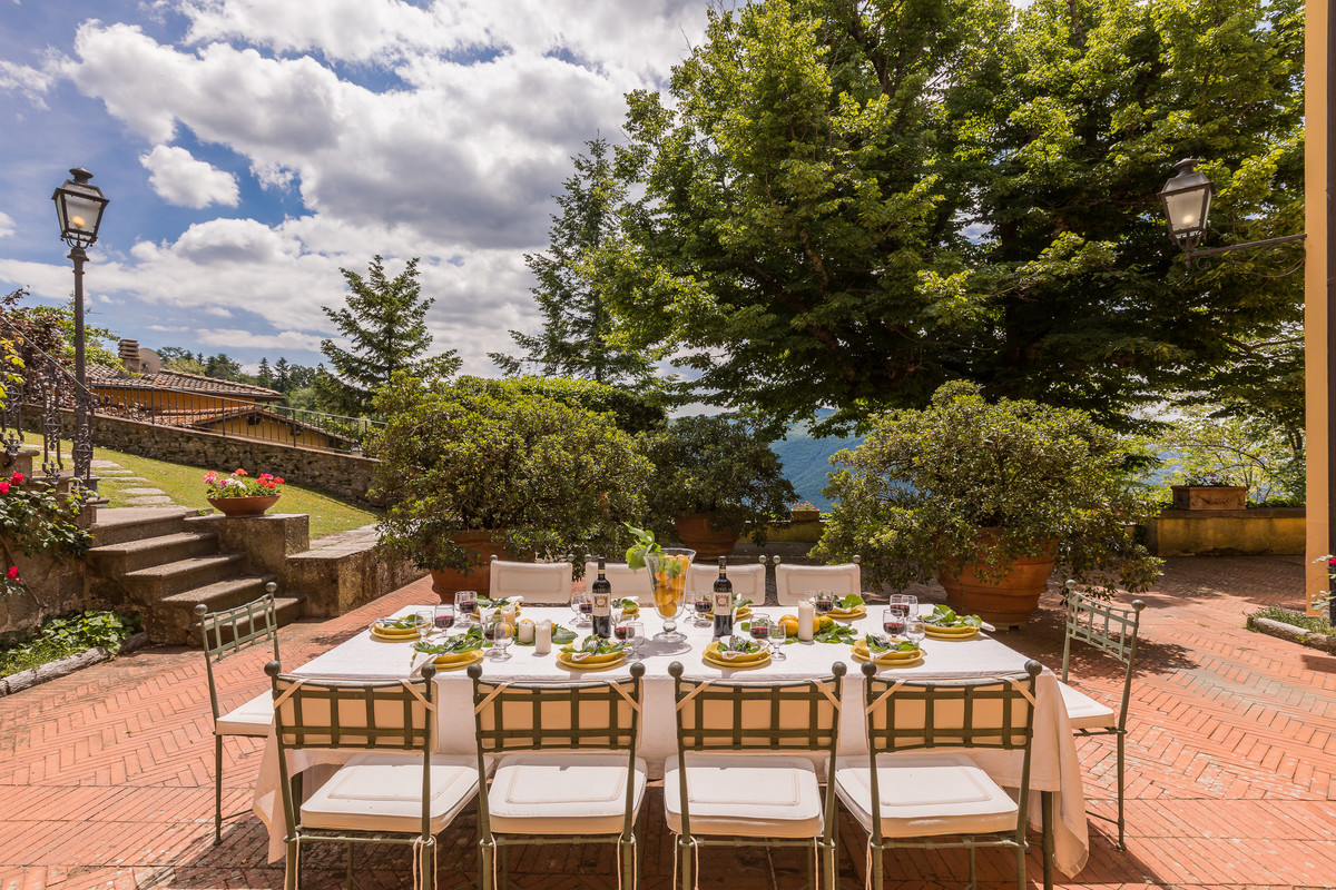 Country Terrasse in Florenz