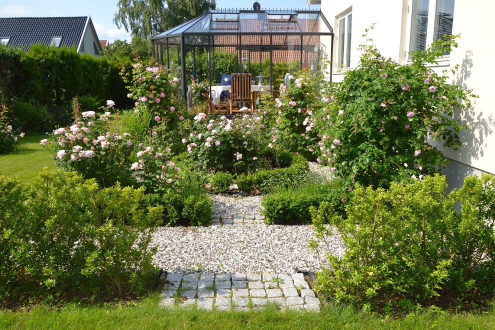 Photo of a traditional garden in Malmo.
